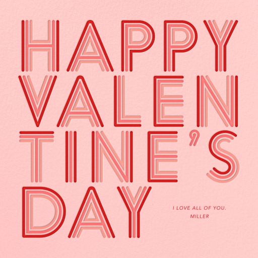 70s Love - Valentine's Day Card by Paperless Post