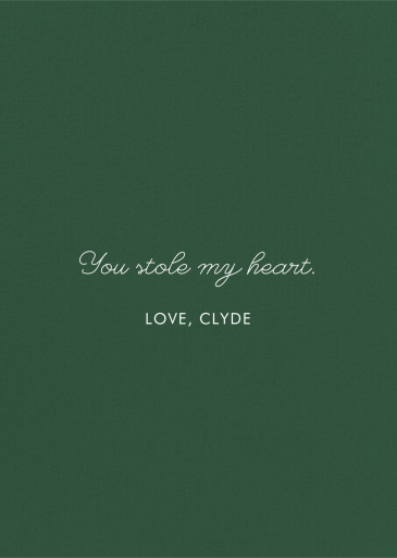 Brightest Love (Dylan Mierzwinski) - Valentine's Day Card by Red Cap Cards - Back