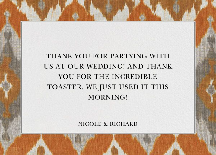 Silk Horizontal - Stationery by Oscar de la Renta