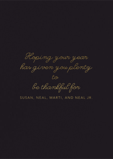 Winter Perennials (Michelle Morin) - Greeting Card by Red Cap Cards - Back