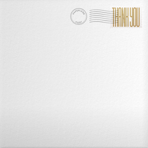 Photo Grid Border - Paperless Post Envelope