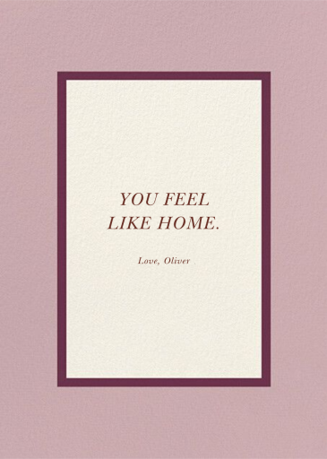 Falling Hearts Photo - Valentine's Day Card by kate spade new york - Back