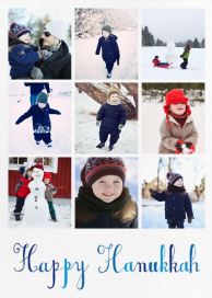 One Big Happy Hanukkah - Hanukkah Card by Mr. Boddington's Studio