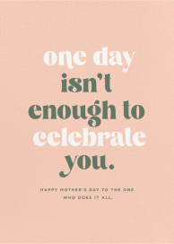 Every Day Celebration - Mother's Day Card by 2021 Co.