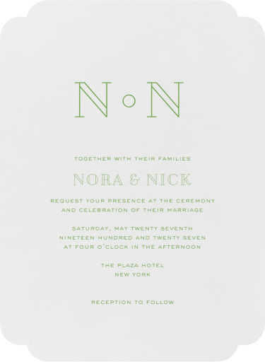 Lacquer - Wedding Invitation by Crane & Co.