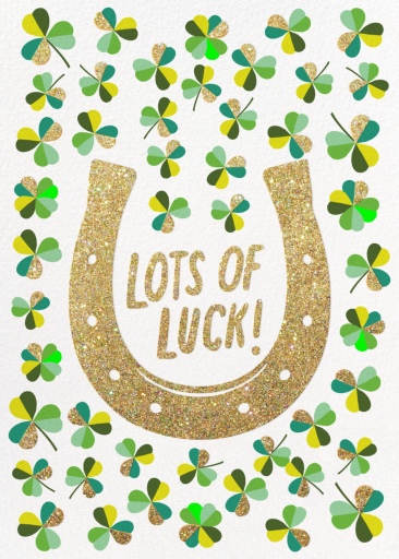 Feeling Lucky - Greeting Card by Hartland Cards