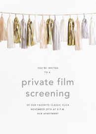 Glimmer (Tall) - Launch Party Invitation by CONFETTISYSTEM