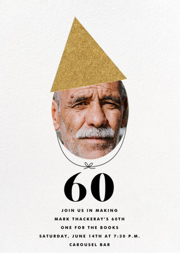 Party Hat (Photo) - Save the Date by The Indigo Bunting