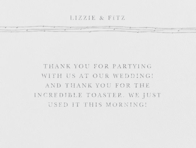 Quill I - (Thank You) - Stationery by Paperless Post