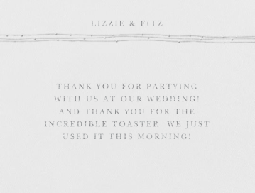 Quill I - (Thank You) by Paperless Post