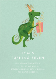 Dino-Mite Birthday - Birthday Invitation by Rifle Paper Co.