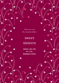 Long Stems - Sweet 16 Invitation by kate spade new york