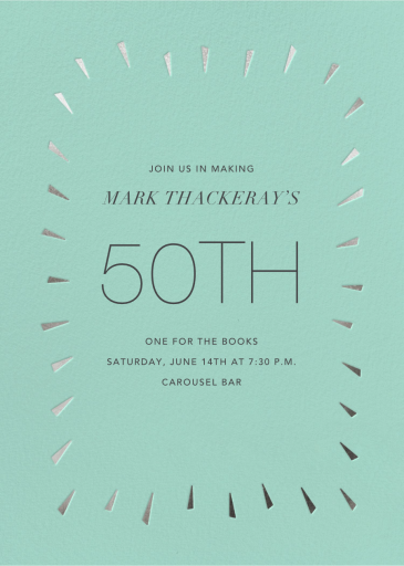 Éclat - Birthday Invitation by Paperless Post