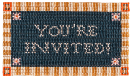 Beaded Threads - Party Invitation by Rubinski Works