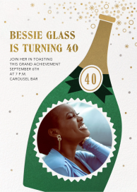 Bottle Model - Birthday Invitation by Paperless Post