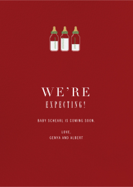 Baby Bottles (New) - Announcement by Paperless Post