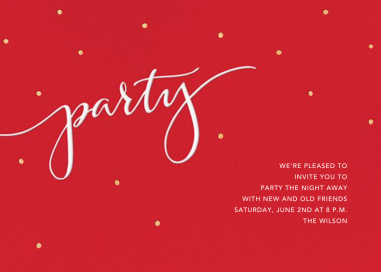 Signature Party by Sugar Paper