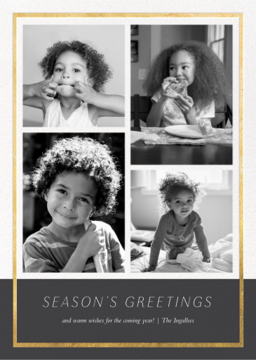 Panneaux - Holiday Card by Paperless Post