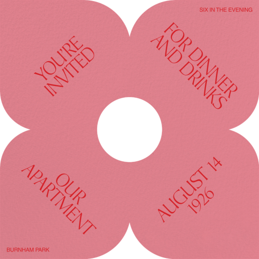 Petal Cutout - Party Invitation by Both