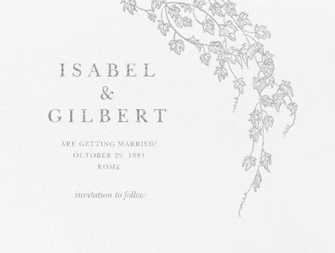 Gwendolyn I (Save The Date) - Save the Date by Paperless Post