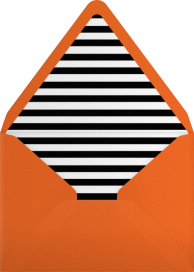 Candy Stash Halloween Invitation Envelope