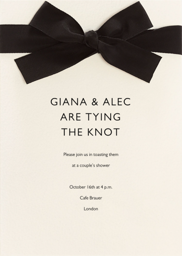 Cambon - Bridal Shower Invitation by Paperless Post