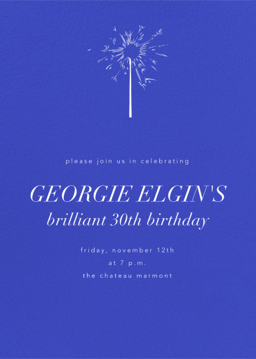 Universe (Tall) - Birthday Invitation by Paperless Post