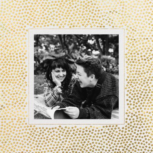 Konfetti Photo - Engagement Party Invitation by Kelly Wearstler