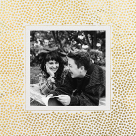 Konfetti Photo - Engagement Party Invitation by Kelly Wearstler