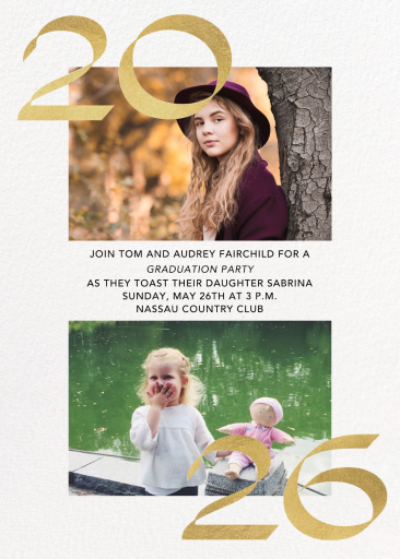 Bookends - Celebration Invitation by Paperless Post