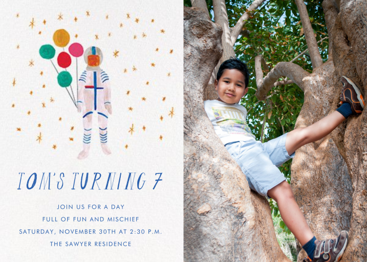 Three, Two, One (Photo) - Birthday Invitation by Mr. Boddington's Studio