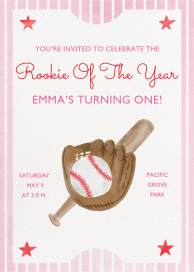 Rookie - Birthday Invitation by Paperless Post