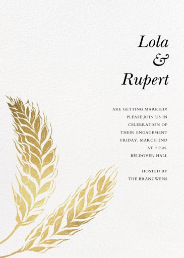 Proserpine - Engagement Party Invitation by Paperless Post