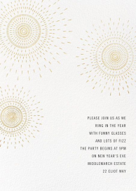 Firework - New Year's Eve Invitation by Paperless Post