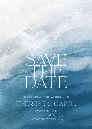 Tides (Save the Date) - Save the Date by Paperless Post