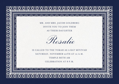 Foil Frame by Paperless Post