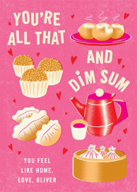 All that and Dim Sum - Valentine's Day Card by Paperless Post