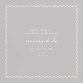 Uneven Dots (New) - Baby Shower Invitation by Paperless Post