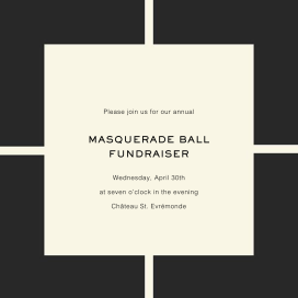 Deco - Fundraiser Invitation by Paperless Post