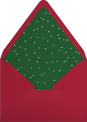 Merry Ornaments - Paperless Post Envelope