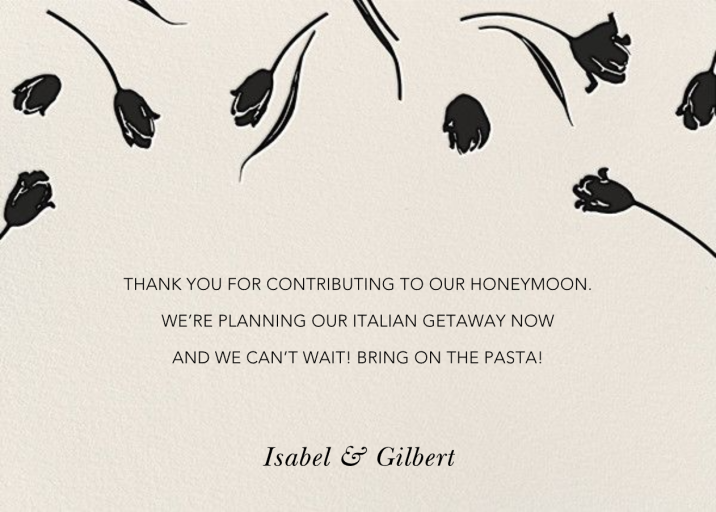 Tulip Dot (Stationery) by Oscar de la Renta