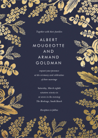 Heather and Lace - Wedding Invitation by Rifle Paper Co.