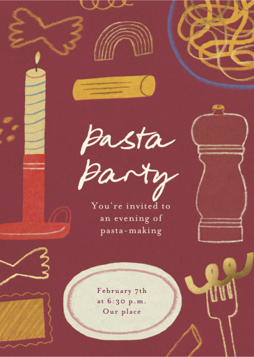 Pasta on Pasta by Maisy Summer