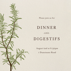 Rosemary - Fall Party Invitation by Paperless Post