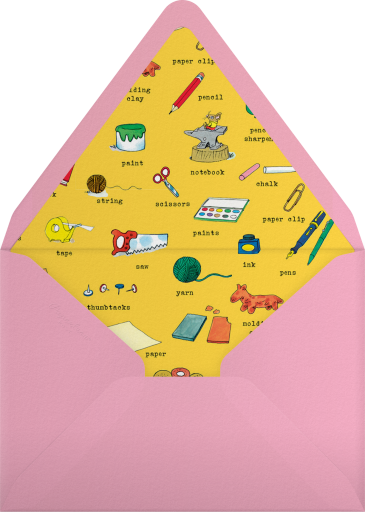 Craft and Yap - Richard Scarry Envelope