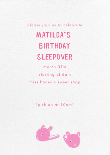 Bunny Slipper by Paperless Post