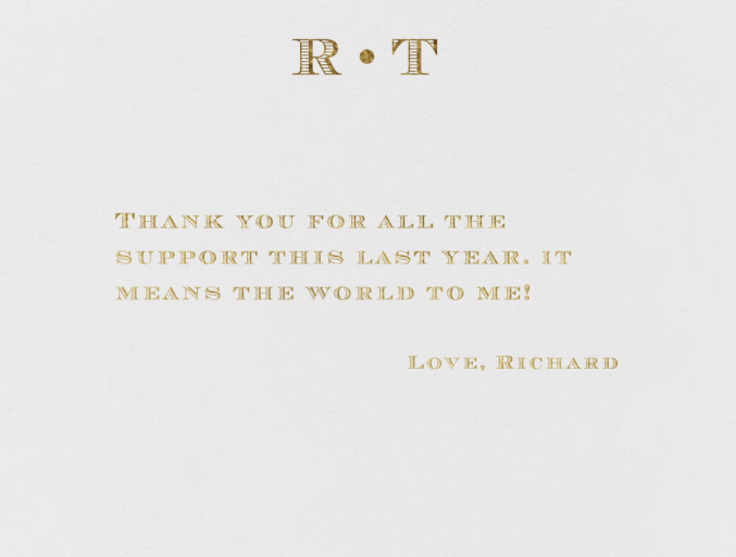 Bellomont (Thank You) - Stationery by Crane & Co.