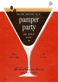 Espresso Tini - Get-Together Invitation by Paperless Post