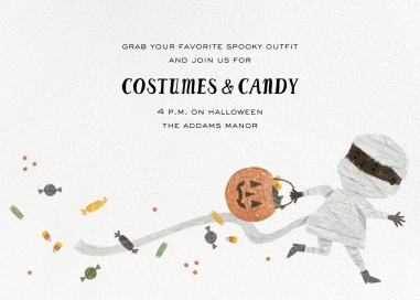 Mummy Treats - Halloween Invitation by Paperless Post