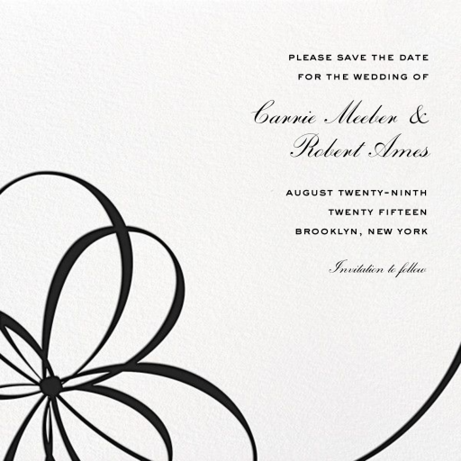 Belle Boulevard (Save the Date) by kate spade new york